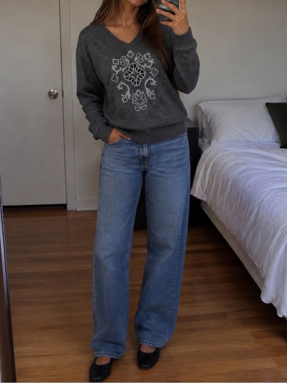 Furst Of A Kind Limited Edition Sweater Size Medium Lace Cut Out RARE HTF
